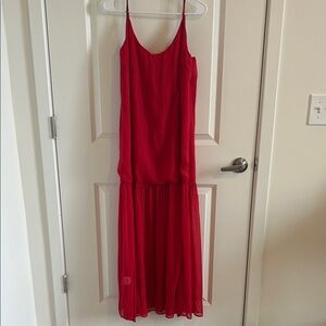 H&M Vibrant Red Maxi Dress